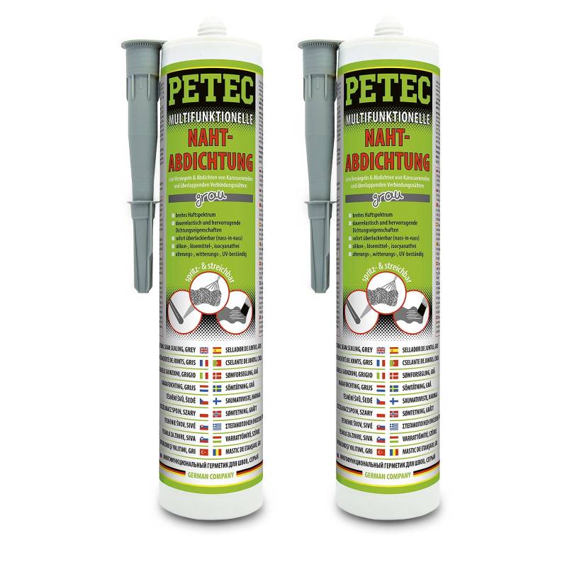 PETEC 2x 310ml Multifunktionelle Nahtabdichtung von PETEC