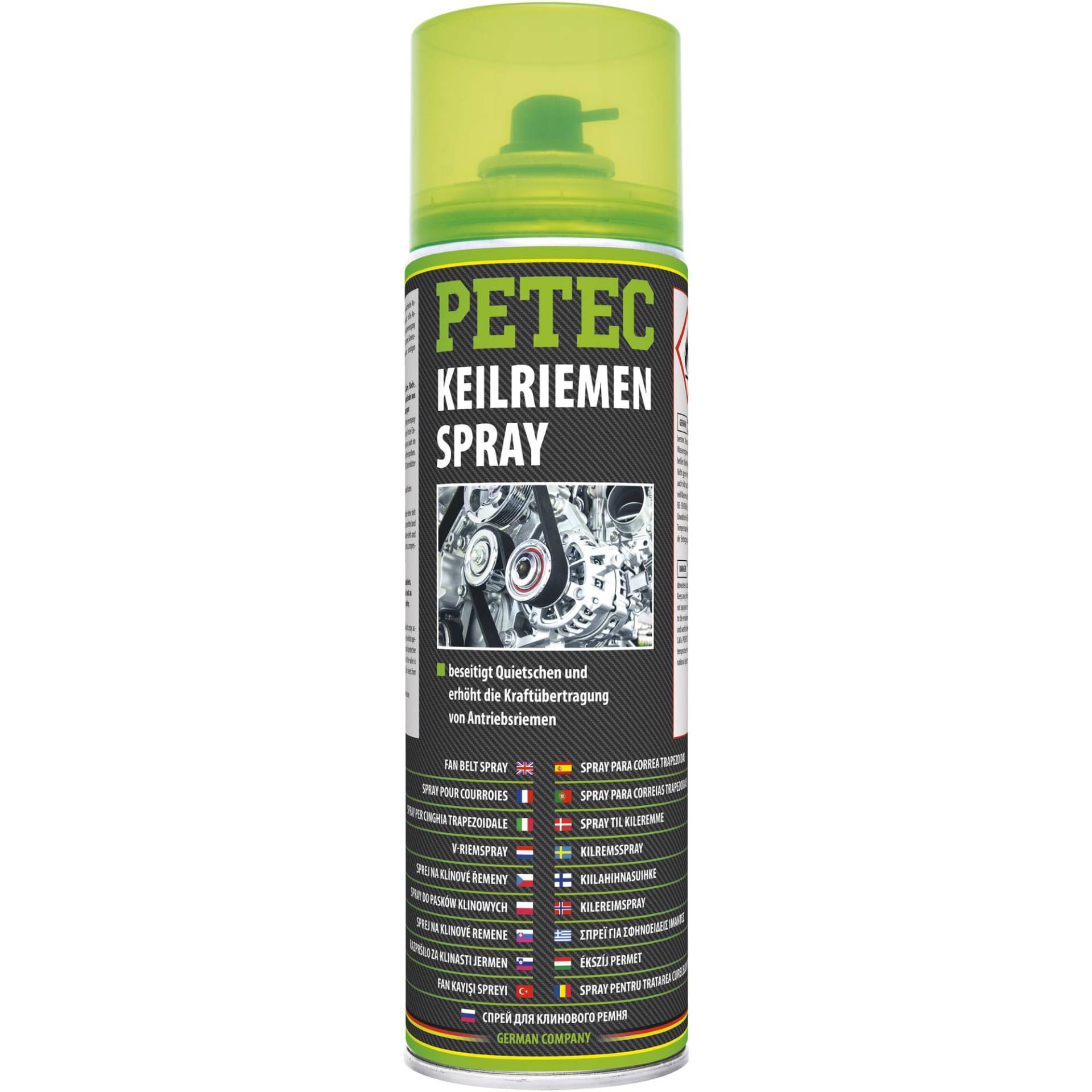 PETEC 500 ml Keilriemen Spray 70460 von PETEC