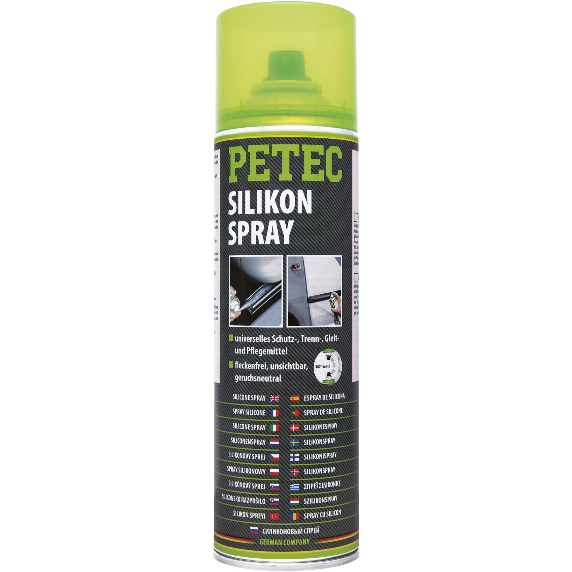 PETEC Silikonspray, 500ml 70850 von PETEC