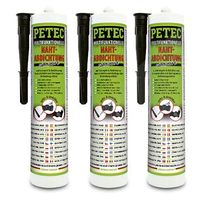 Petec 3x 310ml Multifunktionelle Nahtabdichtung [Hersteller-Nr. 94231] von PETEC