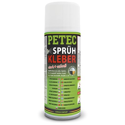 Petec 400 ml Sprühkleber, transparent von PETEC