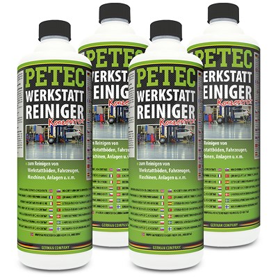 Petec 4x 1 L Werkstattreiniger Konzentrat von PETEC