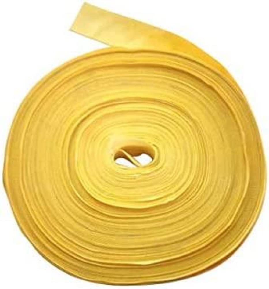 PETEX Kantenschutzschlauch, Breite 65 mm, 100 m/Rolle, für 50 mm Zurrgurte, gelb von PETEX