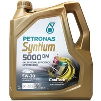 PETRONAS Motoröl Syntium 5000 DM 5W-30 Inhalt: 4l, Synthetiköl 70644K1YEU von PETRONAS