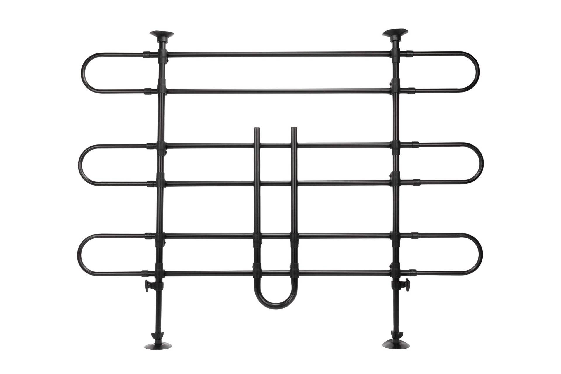 Pets & Travel Erweiterbare Sicherheitsbarriere (Van) für Haustiere, vertikale Maße 76-137 cm, horizontale Maße 99-137 cm. von Pets & Travel