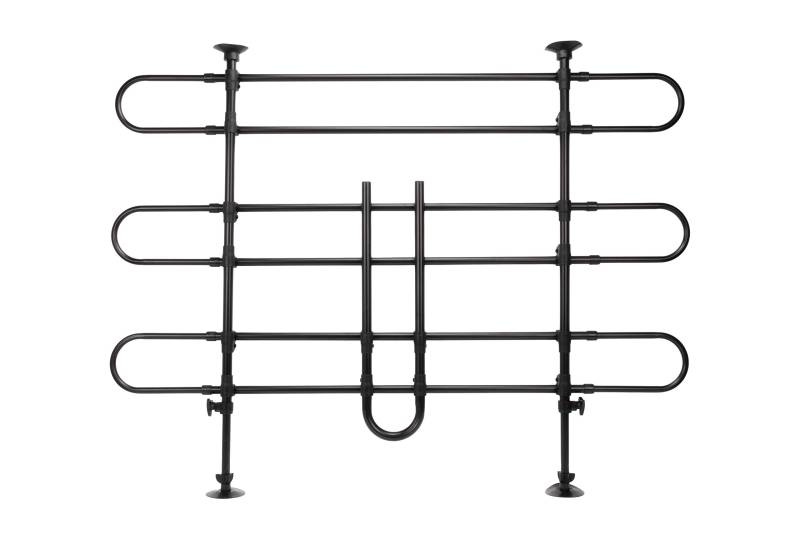 Pets & Travel Erweiterbare Sicherheitsbarriere (Van) für Haustiere, vertikale Maße 76-137 cm, horizontale Maße 99-137 cm. von Pets & Travel