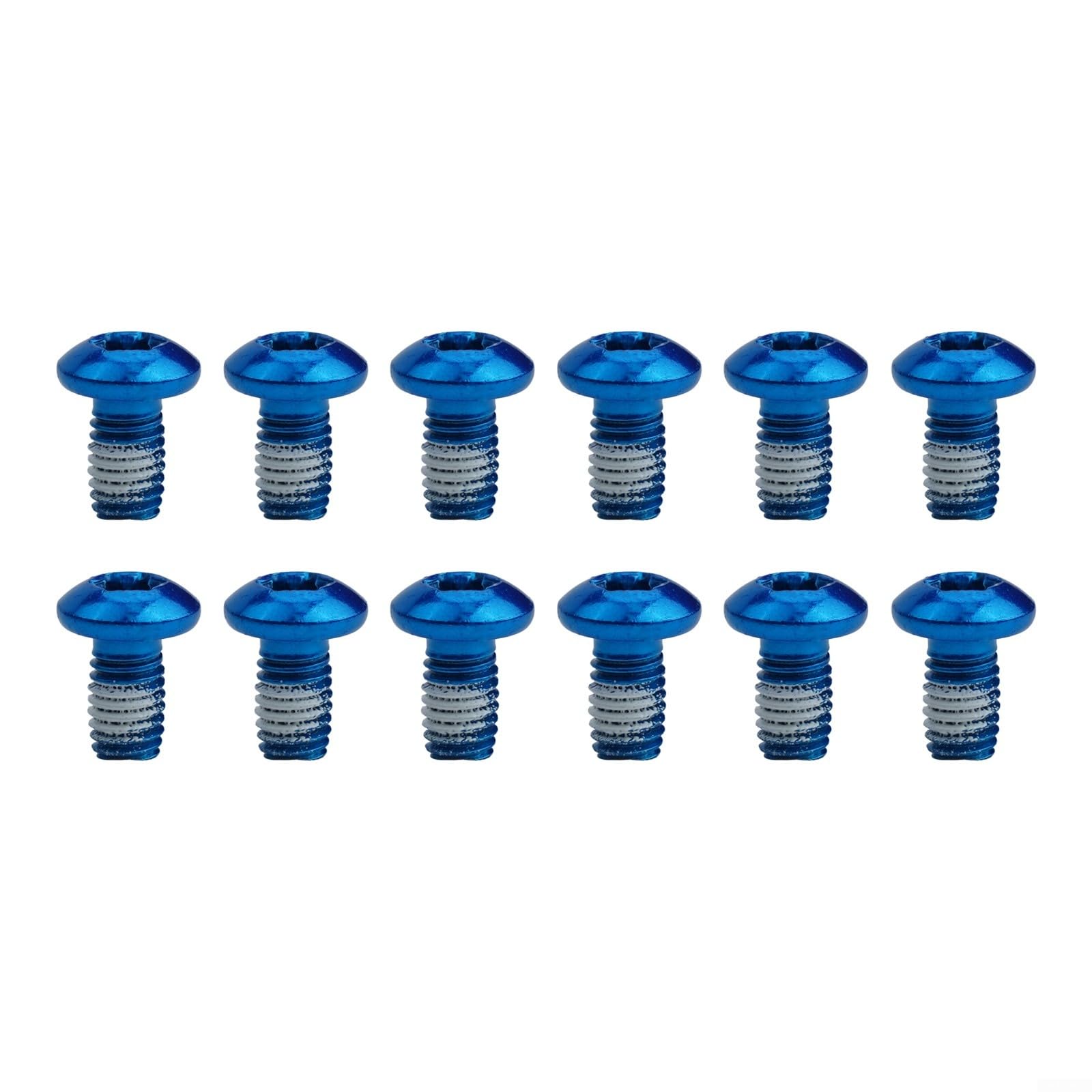 T25 Schrauben für Fahrrad-Scheibenbremsrotor, Edelstahl, langlebige Leistung (blau) von PETSTIBLE