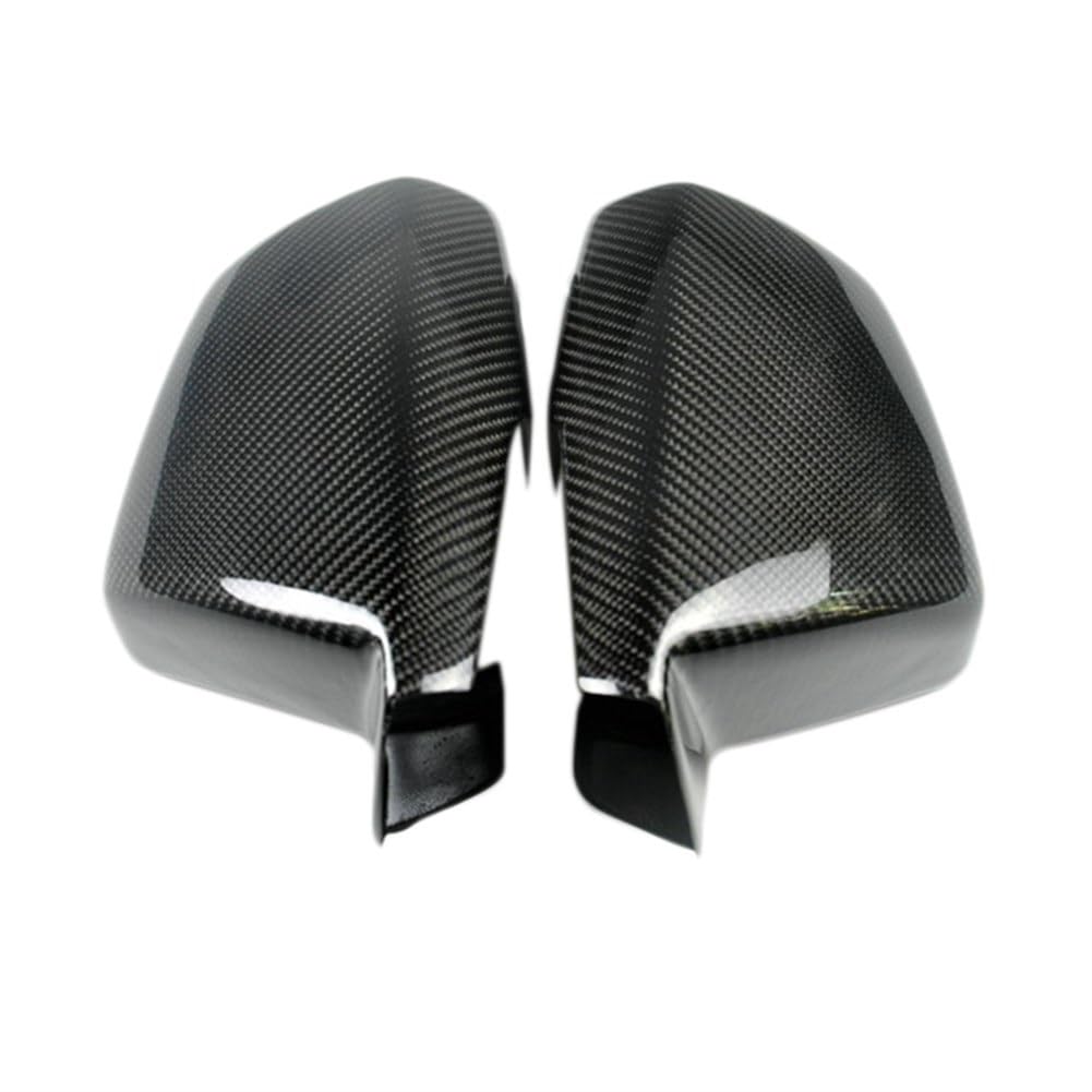 PEXORT, for Cadillac, Cts 2009-2013 Carbon Fiber Seitenrückspiegelabdeckung Zierleiste Seitenflügelspiegelkappen Seitenspiegelabdeckungen von PEXORT