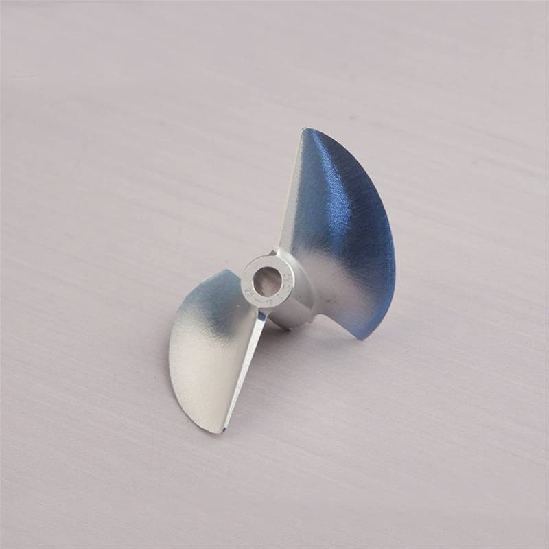 PEXORT 1PC Blendenpropeller Zweiblatt-Requisiten, for RC-Brushless-Jet-Boote CNC-Aluminiumlegierungspropeller D36/D38/D40/D42/D43/D44 4,76 mm Austausch des Bootspropellers(D36x4.76mm CW) von PEXORT