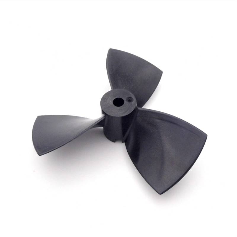 PEXORT 1PCS RC Boot Propeller Nylon 3-klingen CW CCW 80mm Welle 5mm Triebwerk Prop for RC Boot Angeln Schlepper Cruise Marine Austausch des Bootspropellers(1PC D80mm Right Hand) von PEXORT