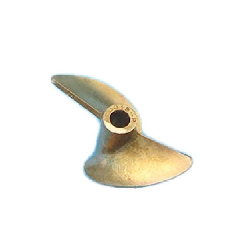 PEXORT 2-Blatt-Propeller for RC-Jet-Bootspropeller 36/37/38/40/42/45 mm 2-Blatt-Propeller Innendurchmesser 4 mm 4,76 mm Kupfer Links rechts Austausch des Bootspropellers(36x4mm CW) von PEXORT