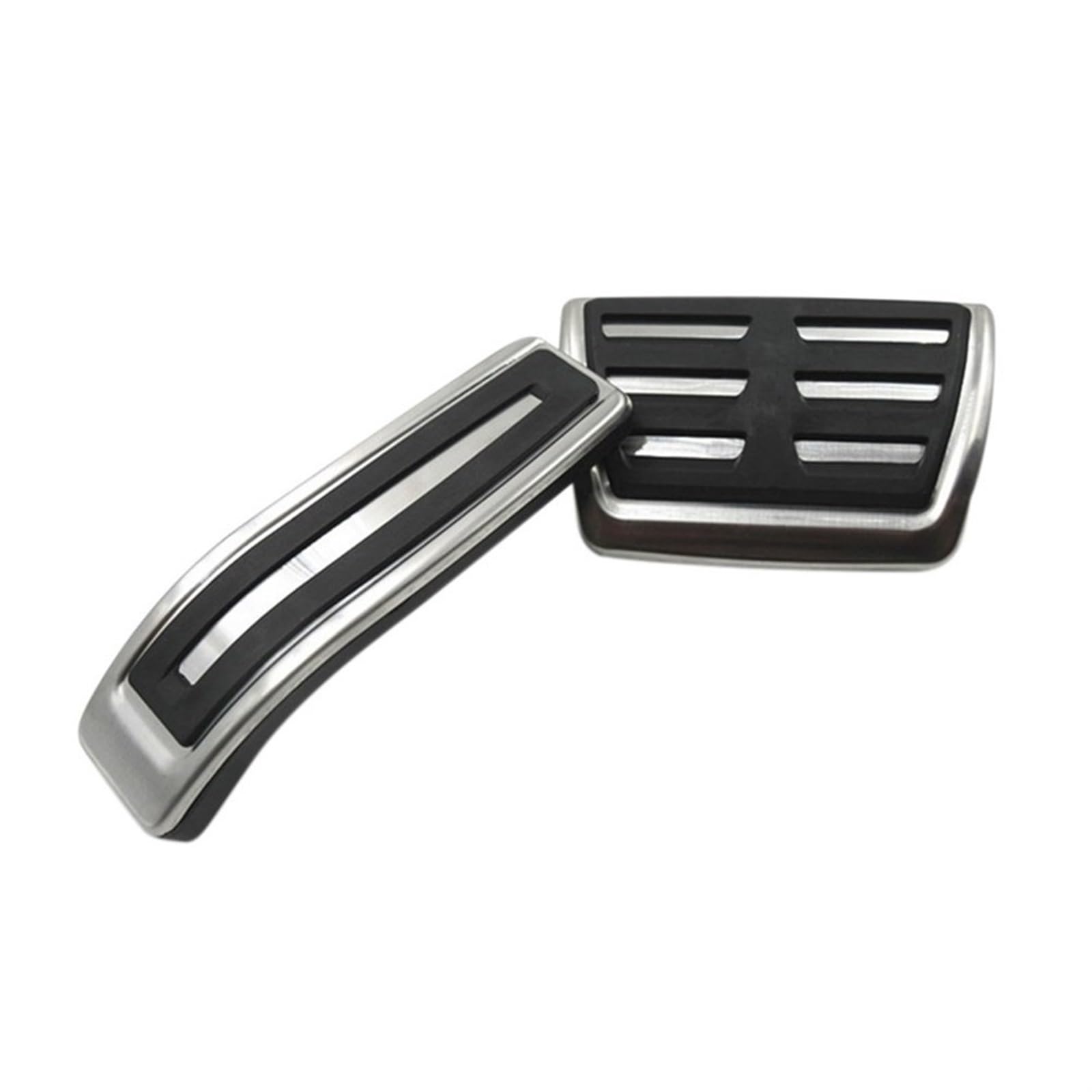 PEXORT 2-teiliges Kfz-Beschleunigungsbremspedal aus Edelstahl, for Audi, Q7, for Porsche, for Cayenne, Touareg 2007–2015 Auto-Kupplungspedalauflage von PEXORT