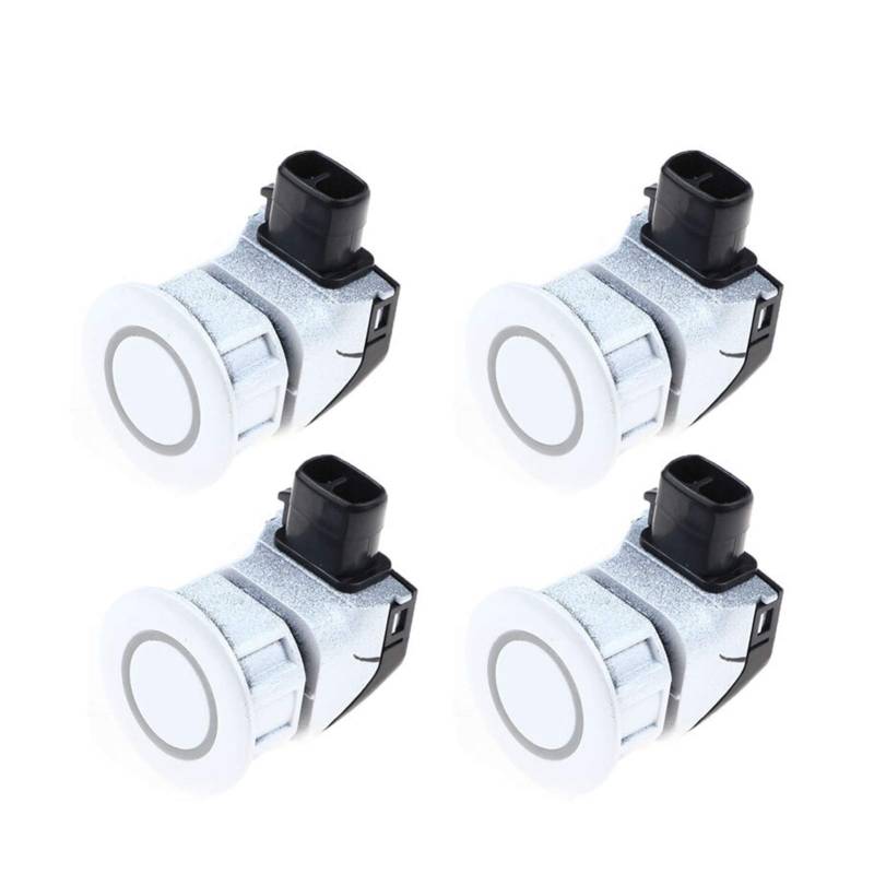 PEXORT 3 Farbe 4PCS PDC Parksensor, for Lexus, IS250 220d F 300C 250C GS300 430 460 300 350 450H 8934130021 PDC-Parksensor(White) von PEXORT