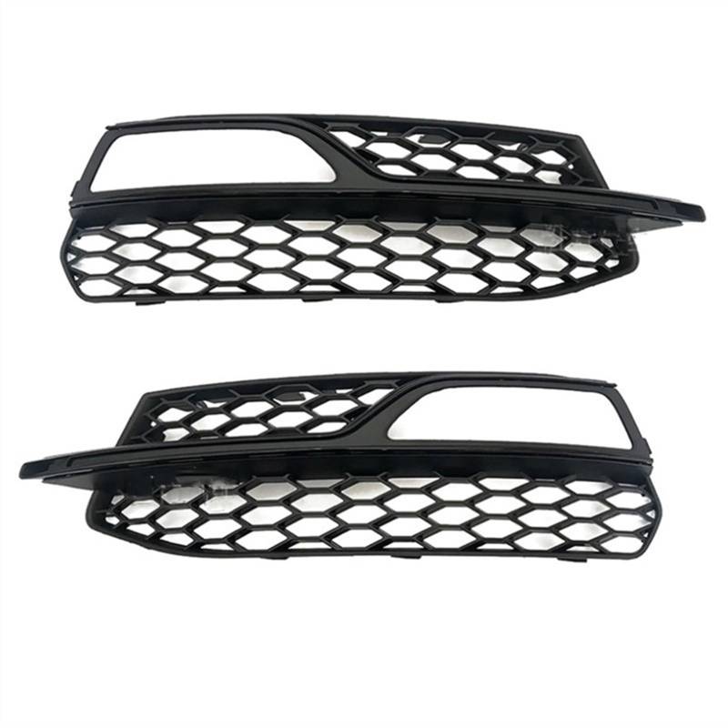 PEXORT Auto Links Rechts Vorne Stoßstange Nebel Licht Kühlergrill Grill Abdeckung, for Audi, for A3 for S3 2014 2015 2016 2017 8V3807681 8V3807682 Nebelscheinwerfer-Grillabdeckung(A Pair 4) von PEXORT