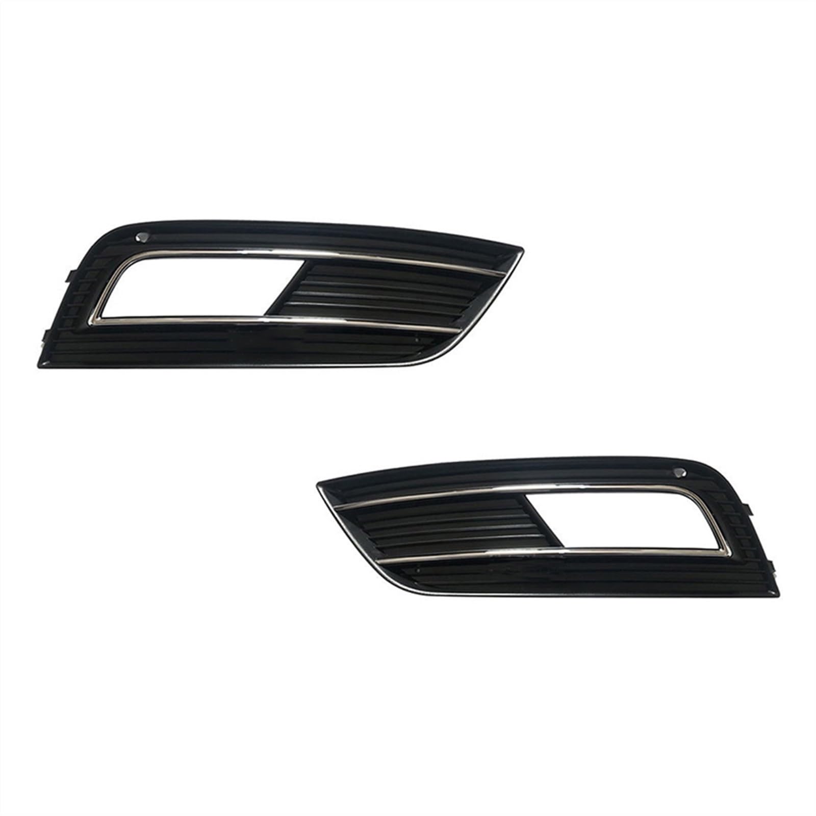 PEXORT Auto Links Rechts Vorne Stoßstange Nebel Licht Kühlergrill Grill Abdeckung, for Audi, for A4 Quattro B8 B9 2013-2016 8KD807681B 8KD807682B Nebelscheinwerfer-Grillabdeckung(A Pair) von PEXORT