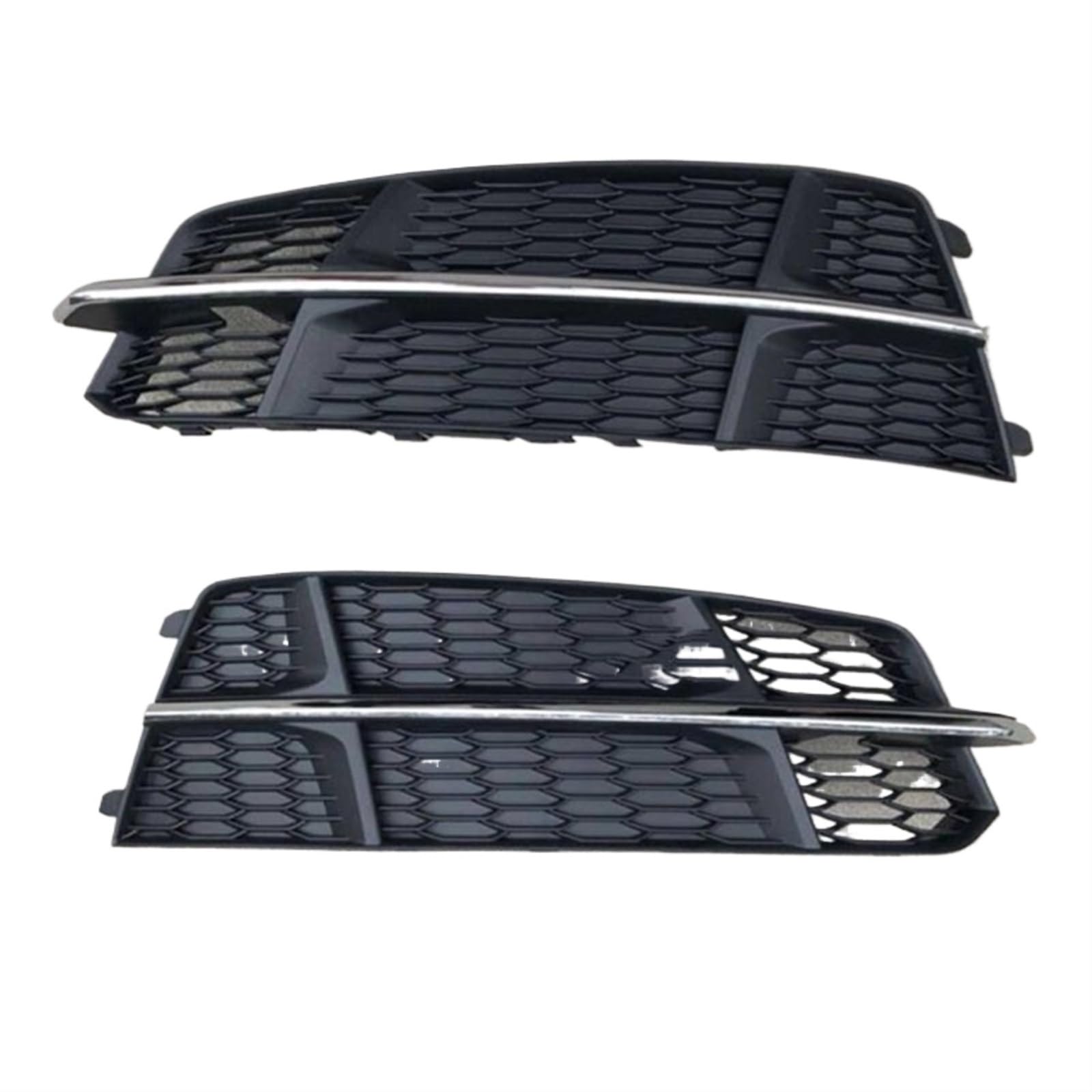 PEXORT Auto Links rechts vorne unten Stoßstange Nebelscheinwerfer Kühlergrill Grillabdeckung Ersatz, for Audi, for A6 for, Sport 2016 2017 2018 Nebelscheinwerfer-Grillabdeckung(A Pair 2) von PEXORT