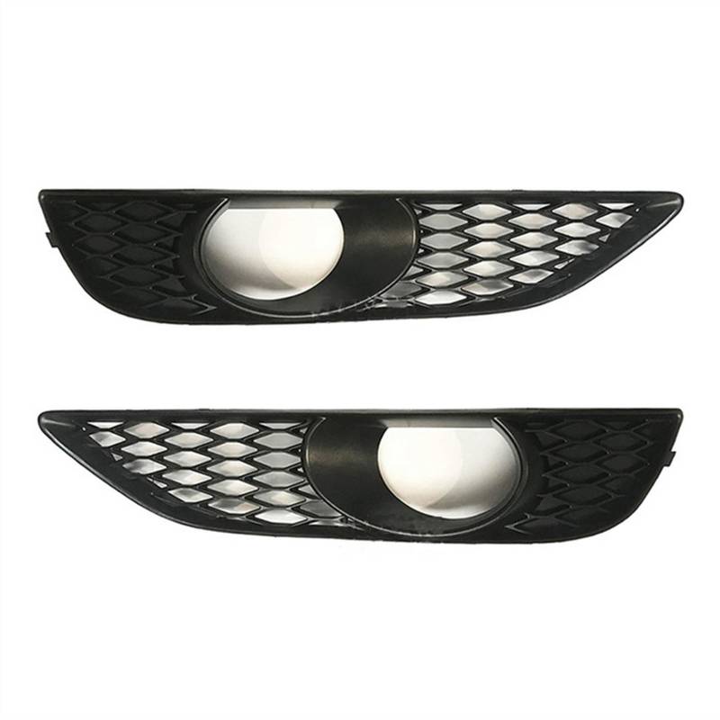 PEXORT Auto Vorne Links Rechts Stoßstange Nebel Licht Lampe Grill, for Audi, for Q7 for, Sport 2011 2012 2013 2014 2015 4L0807675C 4L0807676C Nebelscheinwerfer-Grillabdeckung von PEXORT