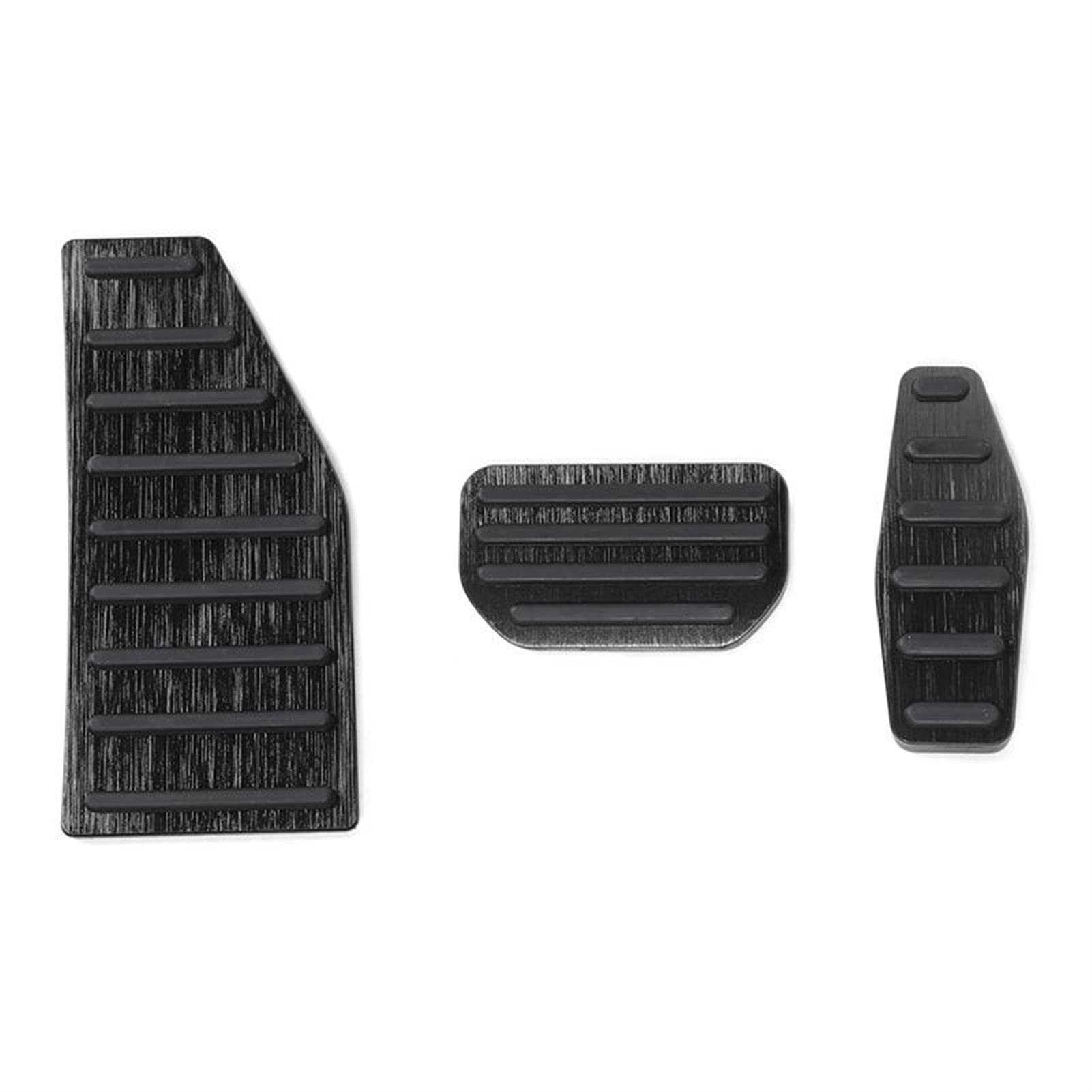 PEXORT Linke Fußstütze Pedale Auto Bremspedal Abdeckung Jimny, for Suzuki, Jimny 2010-2022 Zubehör Auto-Kupplungspedalauflage(3pcs Automatic Black) von PEXORT