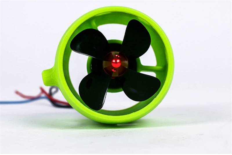 PEXORT RC Köder Schlepper Boote 12V-24V Bürstenlosen Motor Unterwasser Thruster CW CCW 4-Blatt Nylon Propeller, for DIY Unterwasser Roboter Austausch des Bootspropellers(1pcs cw) von PEXORT