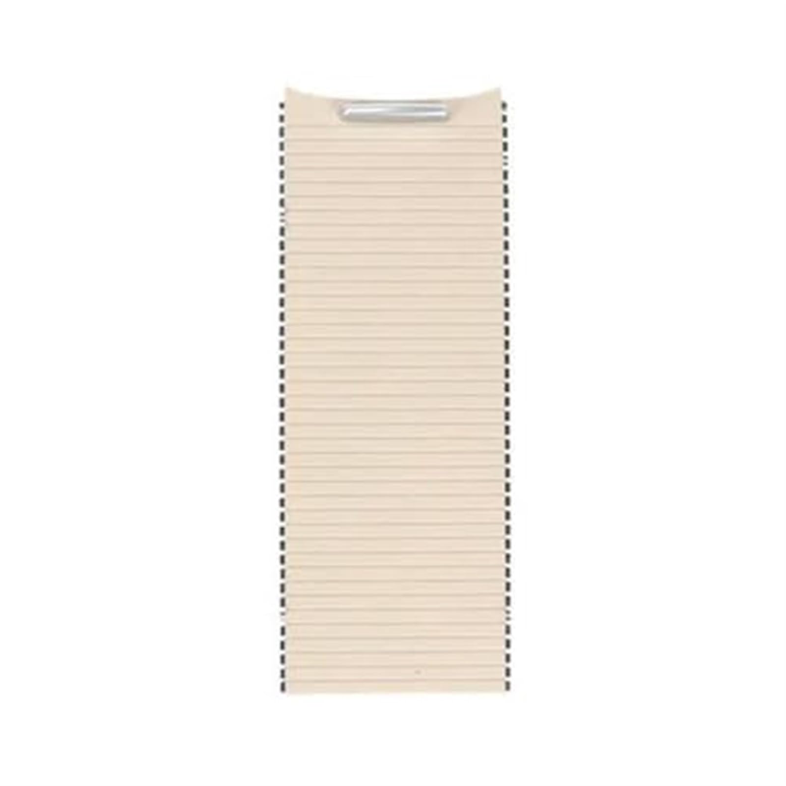 PEXORT Rollo for die Mittelkonsole, for Golf 6 MK6, Abdeckung for Schiebeläden der Mittelkonsole Auto-Getränkehalter-Sonnenblenden(BEIGE) von PEXORT