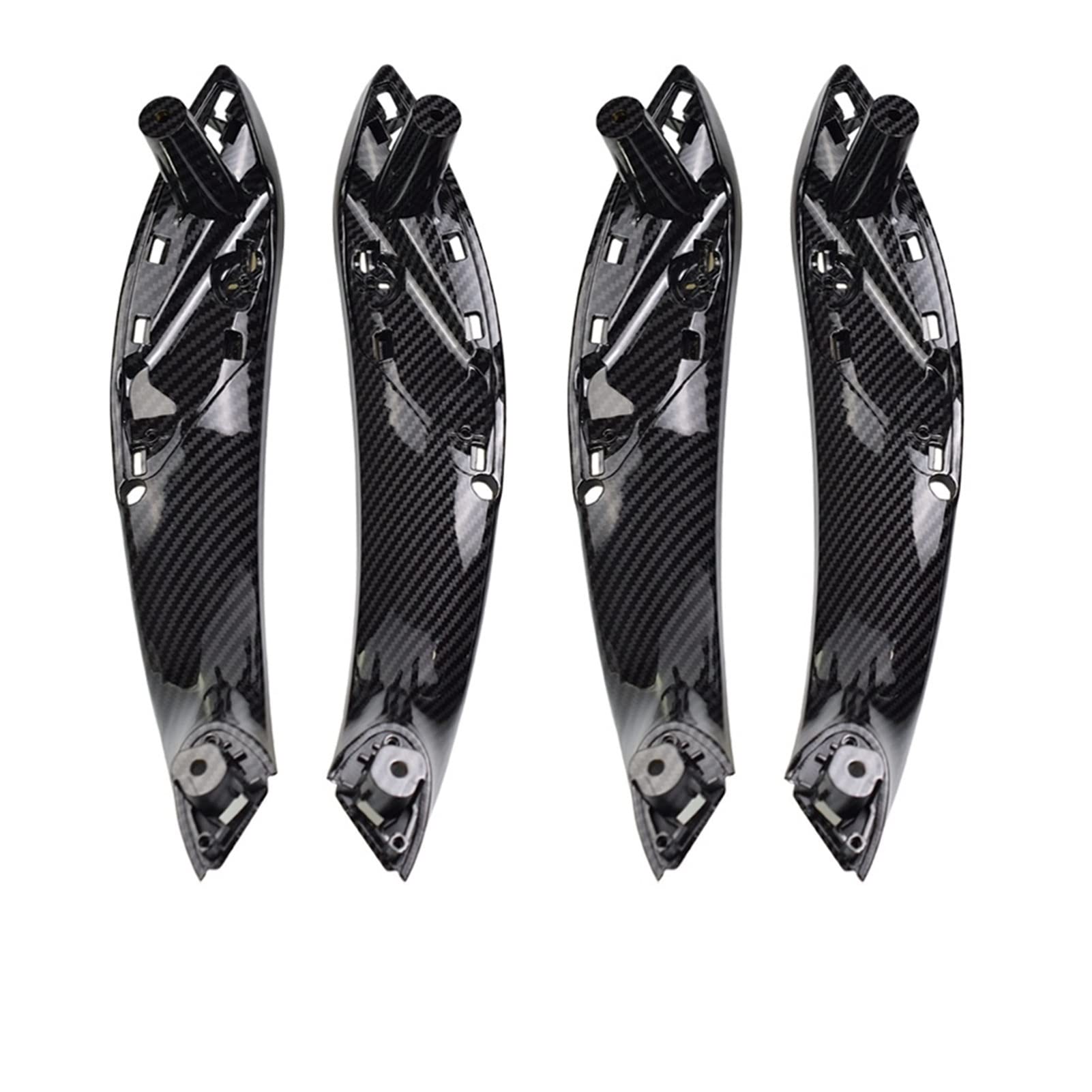 PEXORT Schwarz Beige Carbon Faser Vorne Hinten Links/Rechts Auto Innen Tür Pull Griff Abdeckung, for, for F30 F80 F31 F32 F33 F35 Innentürgriffverkleidung(F34 F36-4pcs) von PEXORT