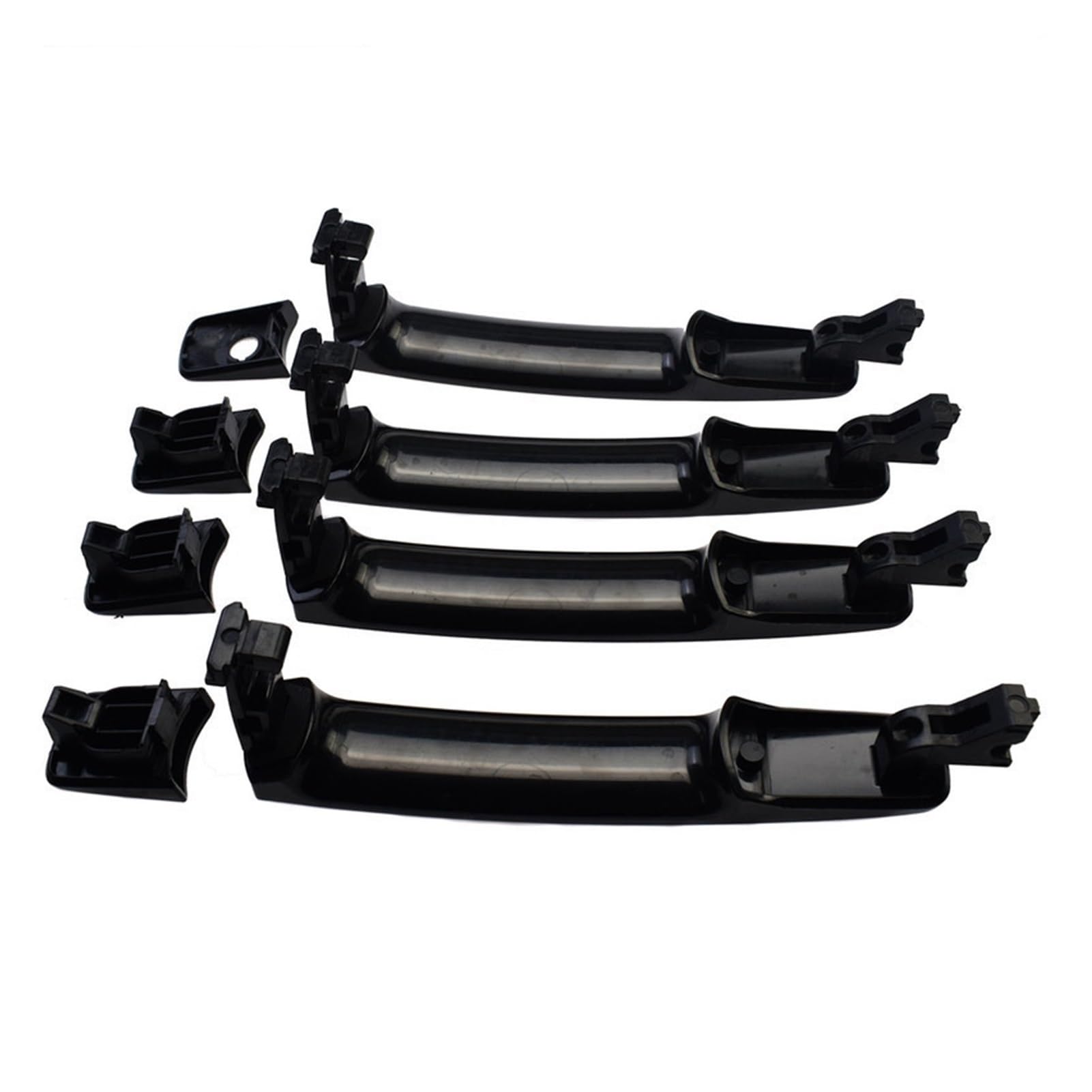 PEXORT Vorne Hinten Links Rechts Außen Türgriff, for Nissan, Rogue, for Infiniti, G35 80640AM205 NI1310129 80640CA012 Außentürgriffabdeckung(Front Rear 4pcs) von PEXORT