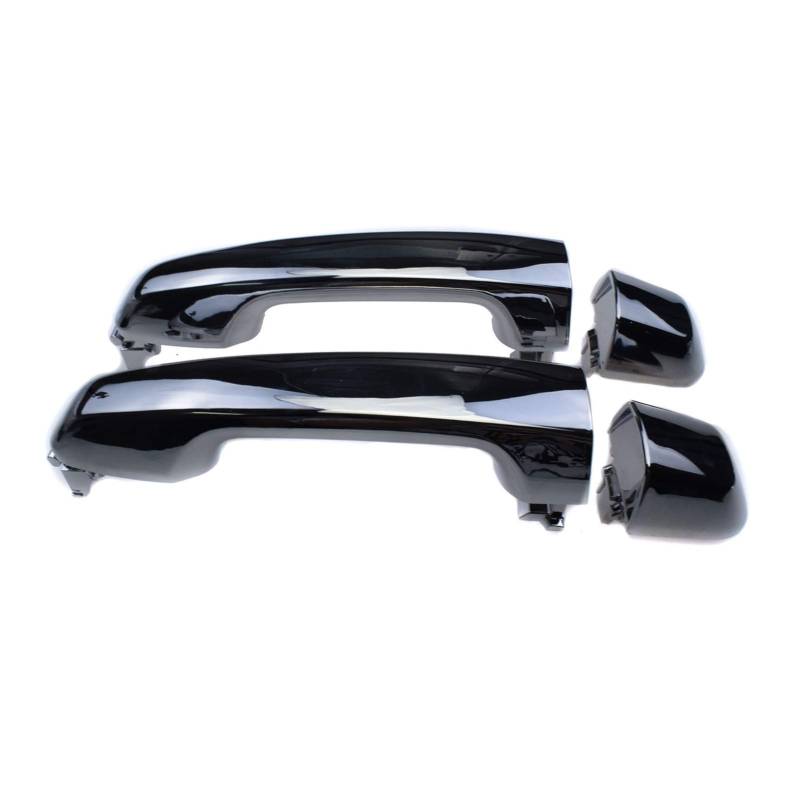 PEXORT Vorne Hinten Links Rechts Chrom Außentürgriff 2010-2018, for Toyota, 4Runner Land Cruiser, for Lexus, GX460 6921060100 Außentürgriffabdeckung(Rear Left Right) von PEXORT