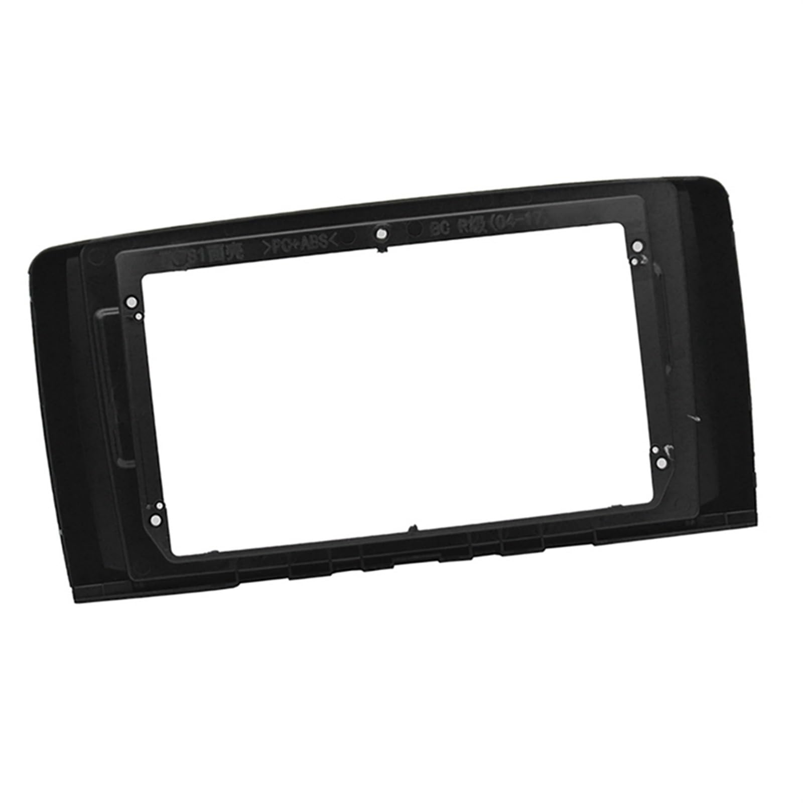 Car Radio Faceplate Frame 2-1Din Auto-DVD-Rahmen, Audio-Montageadapter, Armaturenbrett-Verkleidung, 9 Zoll, passend for Benz R-Klasse W251 R280 R300 2006–2013 Car Radio Frame von PGAEVG