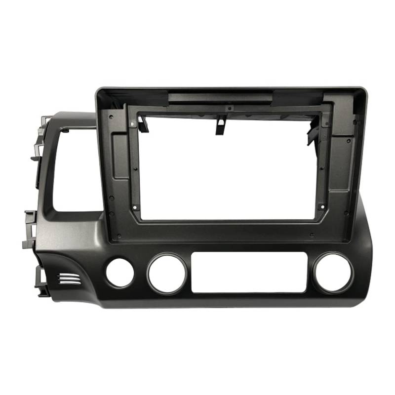 Car Radio Faceplate Frame 2 din 9/10,1 ZOLL Großbild-Autoradio 2Din Blendenrahmen-Adapter/Passend for Honda Civic 06-11 DVD-Player-Einbaurahmen-Kit Car Radio Frame(Left-frame-9,Only frame) von PGAEVG