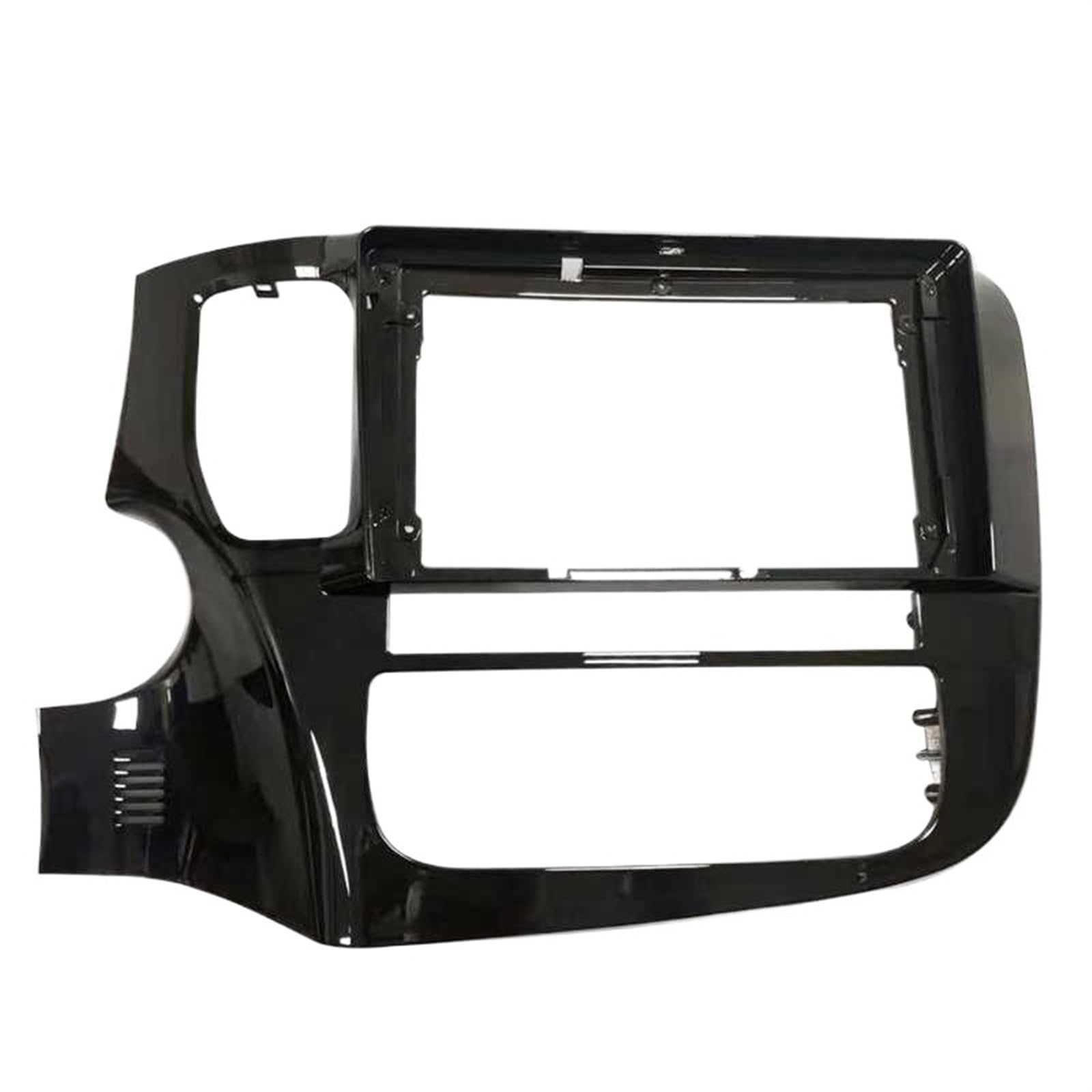 Car Radio Faceplate Frame 9/10,1 Zoll 2-Din-Autoradio-Radioblende/Passend for Mitsubishi Outlander 2012-2020 2021 Audiorahmenabdeckung Zierblende Frontblende Car Radio Frame von PGAEVG