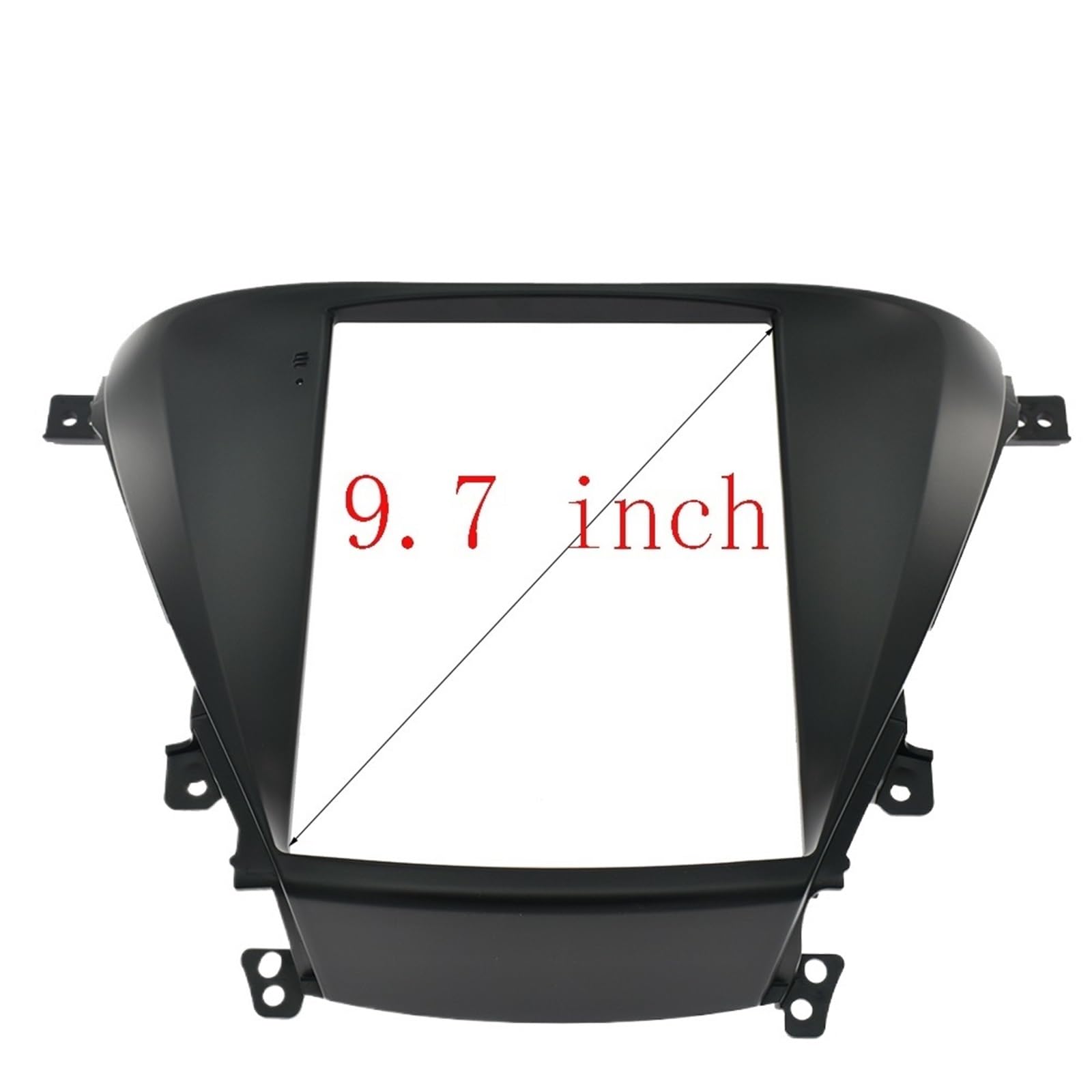 Car Radio Faceplate Frame 9,7-Zoll-VERTIKALER BILDSCHIRM Fasxia Car Audio Frame Autoradio-Faszie, GPS-Navigationsfaszie-Rahmen/Passend for HYUNDAI ELANTRA 2011-2013 Car Radio Frame von PGAEVG