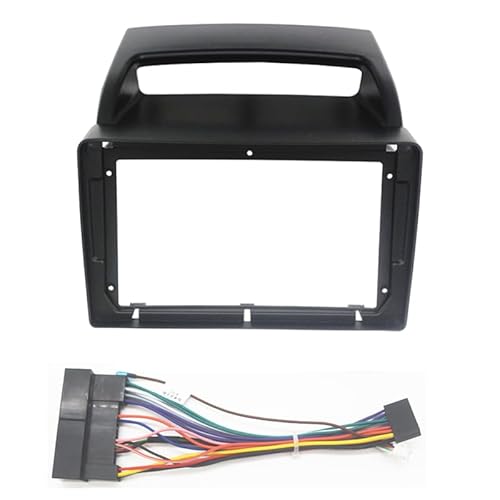 Car Radio Faceplate Frame 9" Autoradio-Blende/Passend for KIA Carnival VQ 2006-2014 Video-Panel-Player Audio Dash 2 Din Rahmenmontagesatz Refit Installationsverkleidung Car Radio Frame(Fascia and ca von PGAEVG