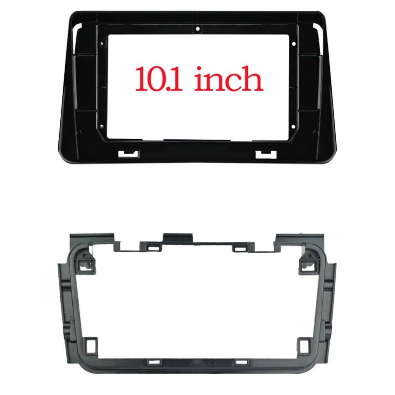 Car Radio Faceplate Frame 9 Zoll 10,1 Zoll 2Din Autoblende/Passend for Nissan KICKS 2018-2019 Blende Audio-Anbauadapter In-Dash Panel Auto-DVD-Rahmen-Kits Car Radio Frame(10.1 inch) von PGAEVG