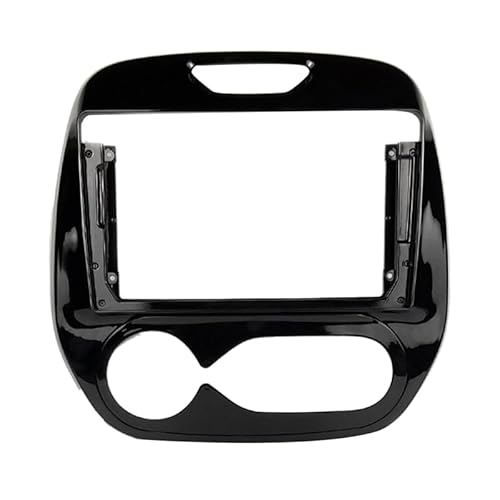 Car Radio Faceplate Frame 9 Zoll 2DIN Auto Instrumententafel Rahmen DVD Navigation Panel Rahmen Radioeinbau/Passend for Renault Captur 2015-2019 Car Radio Frame(B) von PGAEVG