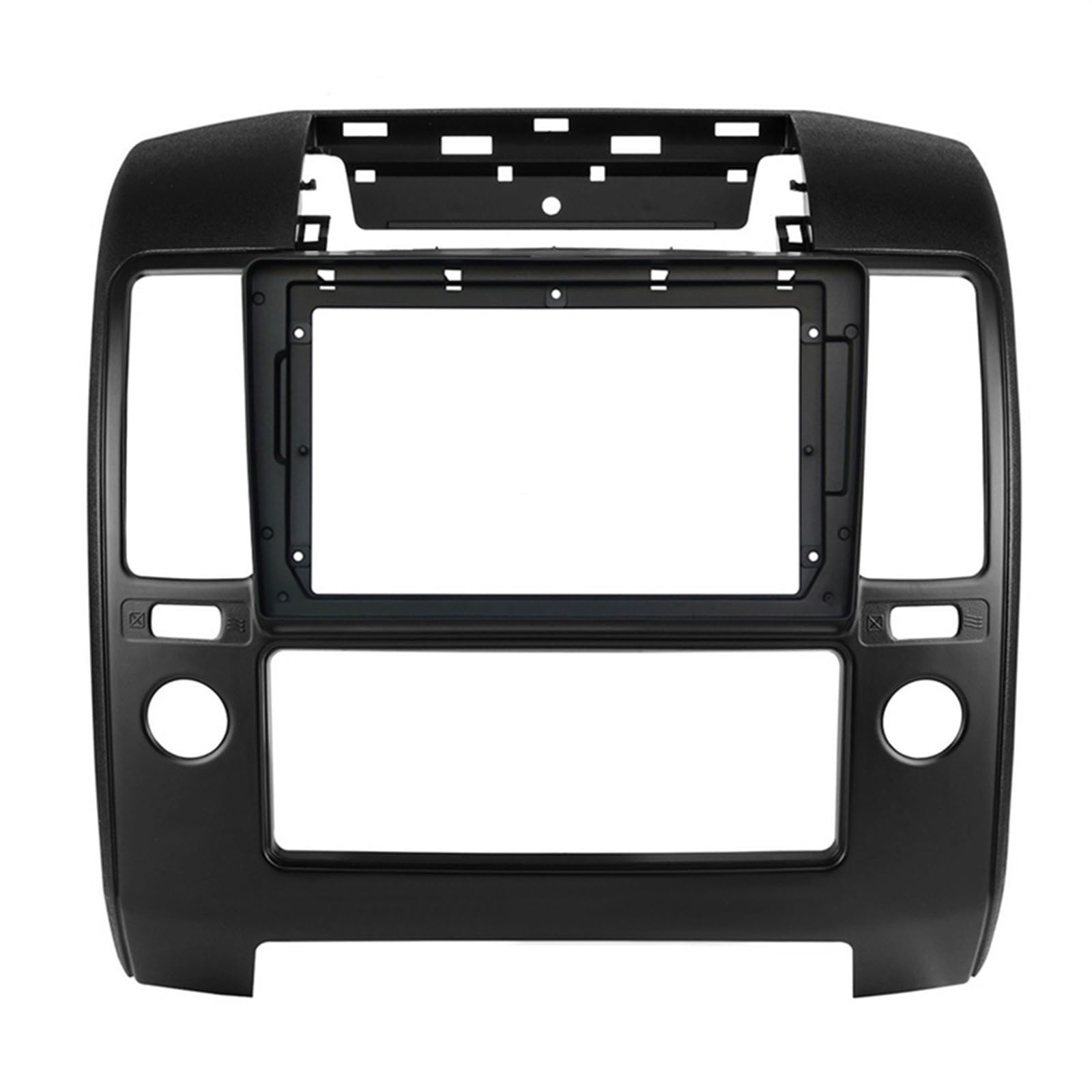 Car Radio Faceplate Frame 9-Zoll-Auto-DVD-Rahmen, Audio-Montageadapter, Armaturenbrett-Verkleidung, Blende/passend for Nissan Navara 2006–2012 Car Radio Frame von PGAEVG