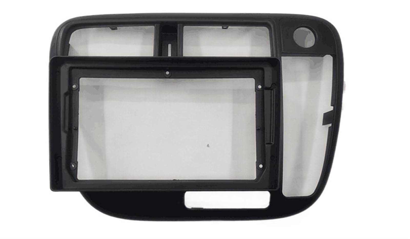 Car Radio Faceplate Frame 9-Zoll-Autoradio-Blende/Fit for 1998–2000 Honda Civic Dash Kit. Installieren Sie die Facia-Konsolenblende mit Stereo-Adapterplatte Car Radio Frame(Right Wheel) von PGAEVG