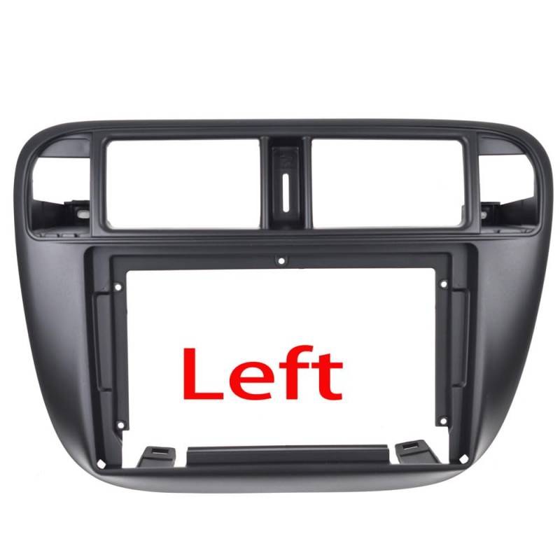 Car Radio Faceplate Frame 9-Zoll-Autoradio-Blende/passend for Honda Civic (EJ/EK/EM) 1995-2001 Armaturenbrett-Installationsadapter, Blendenkonsolen-Blendenplatte, Zierabdeckung Car Radio Frame(Left von PGAEVG