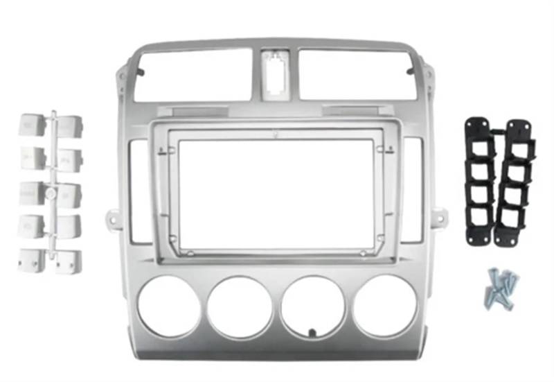 Car Radio Faceplate Frame 9-Zoll-Autoradio-Rahmen/Passend for KIA CARNIVAL 2002-2006 Stereo-Player 2DIN Head Unit Armaturenbrett-Installationsverkleidung Car Radio Frame von PGAEVG