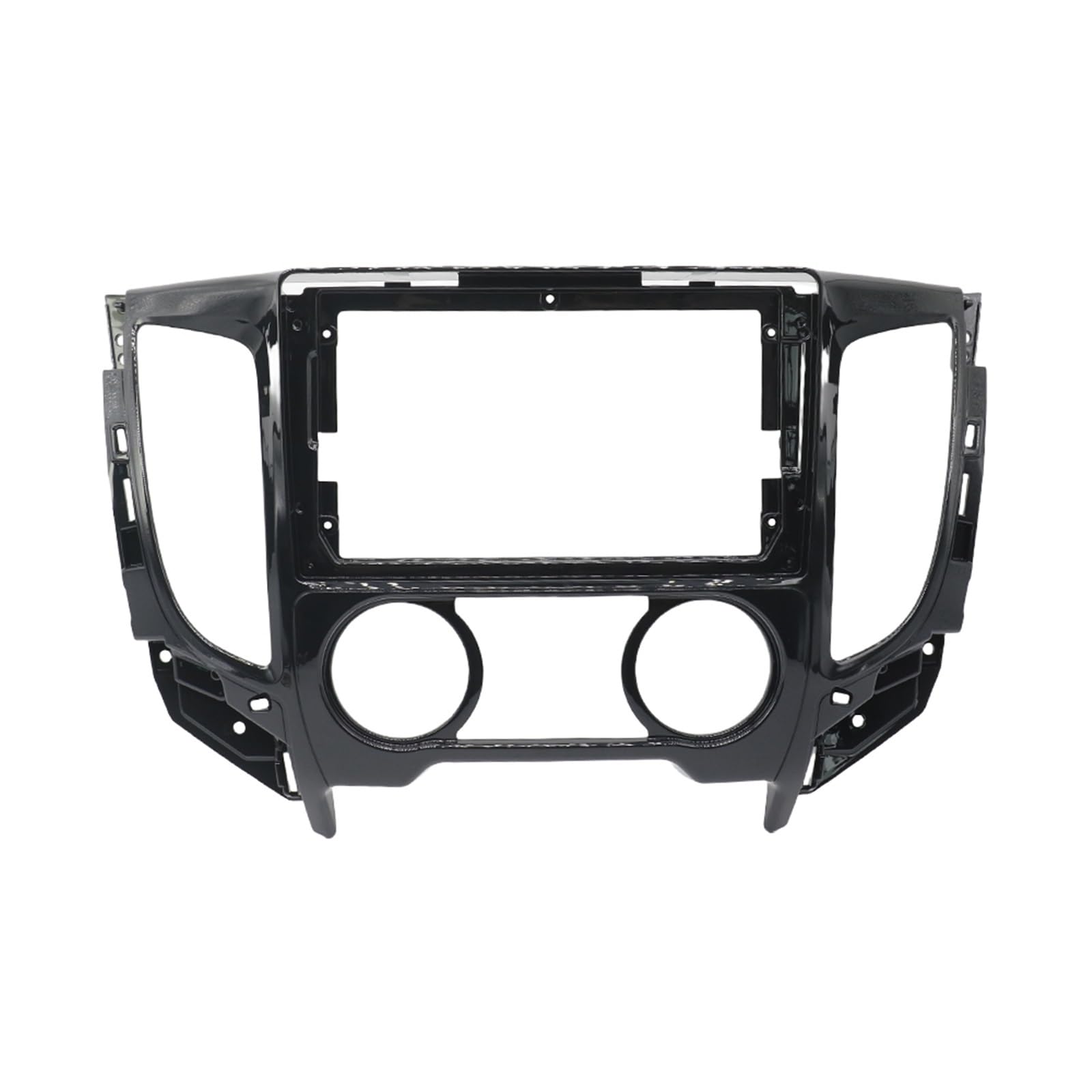 Car Radio Faceplate Frame 9-Zoll-Autorahmen-Blendenadapter/Passend for Mitsubishi Triton L200 2015-2019 Android Radio Audio Dash Fitting Panel Kit Car Radio Frame(MT Frame) von PGAEVG