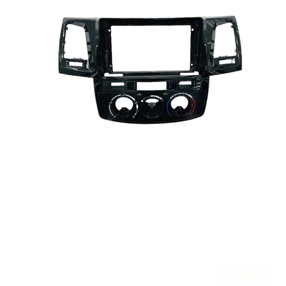 Car Radio Faceplate Frame Auto Audio DVD Player Adapter Montage Rahmen/Fit for Toyota Fortuner Hilux 2005-2014 Installation Mount Kit Car Radio Frame(Frame-2005-06 AT) von PGAEVG