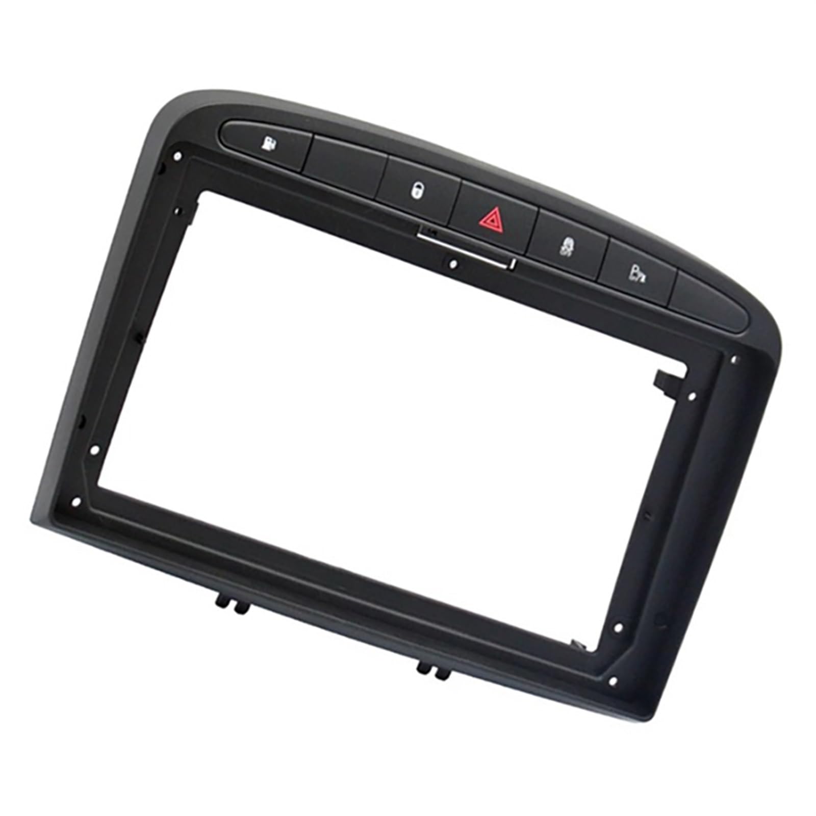 Car Radio Faceplate Frame Auto-DVD-Rahmen, Audio-Anbauadapter, Armaturenbrett-Verkleidung, 9 Zoll, passend for Peugeot 408 308 08–16, Doppel-Din-Radio-Player Car Radio Frame von PGAEVG