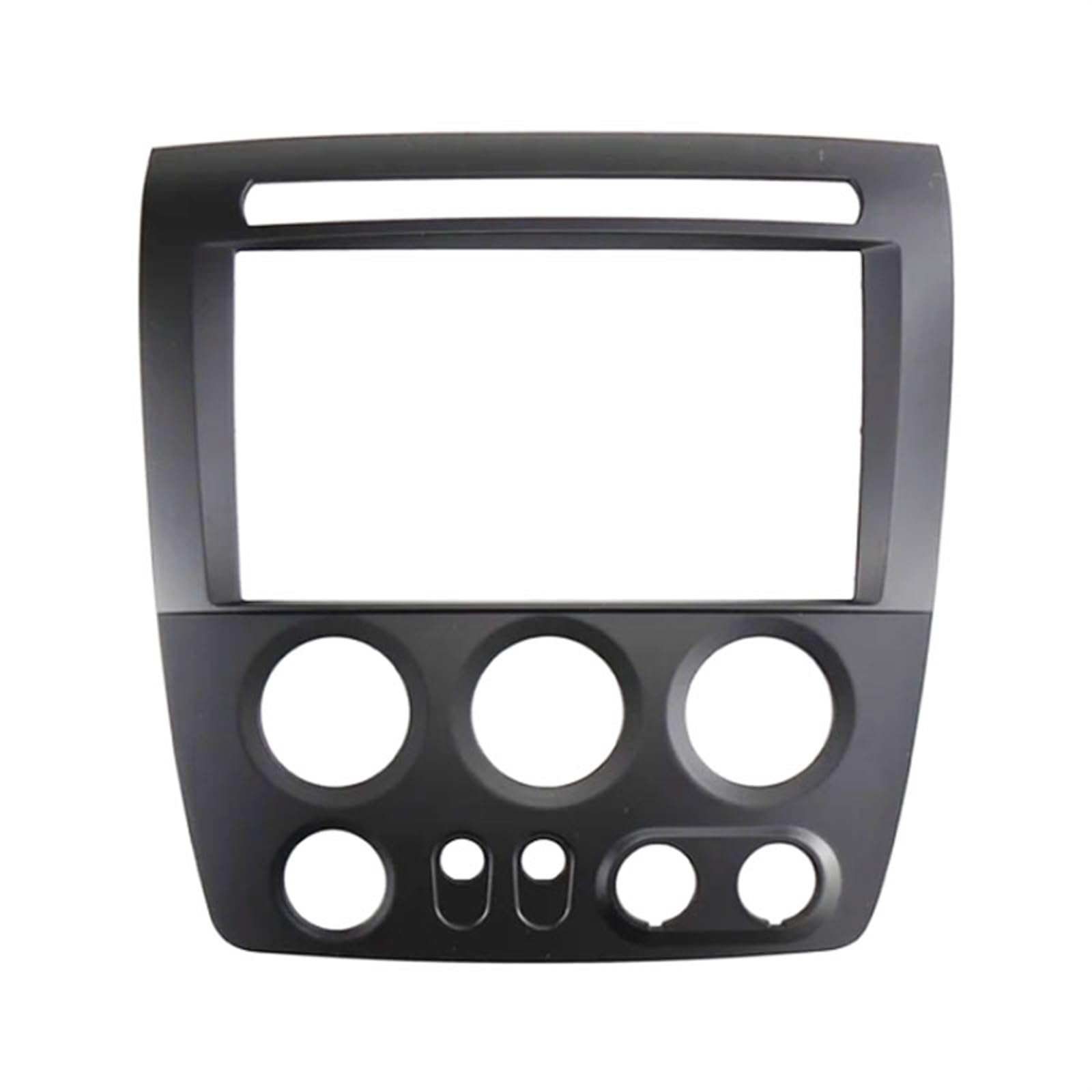 Car Radio Faceplate Frame Auto-Nachrüstrahmen for CD-DVD-Radio, passend for 2005–2010 HUMMER H3 (LHD), 2DIN-Stereo-Armaturenbrett-Frontplatten-Rahmen, Panel-Montagesatz Car Radio Frame von PGAEVG