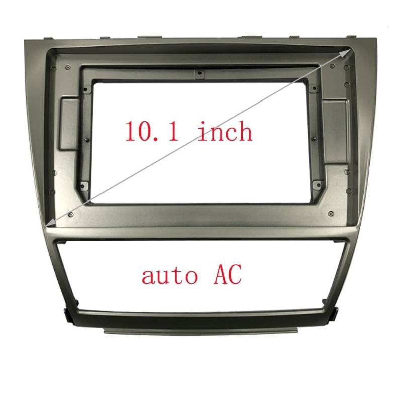 Car Radio Faceplate Frame Auto Radio Audio Fascia Rahmen Adapter/Fit for Toyota Camry 40 2006-2011 10,1 "Großen Bildschirm 2Din Stereo Platte Panel Dash Mount Kit Car Radio Frame(Only Frame-AT) von PGAEVG