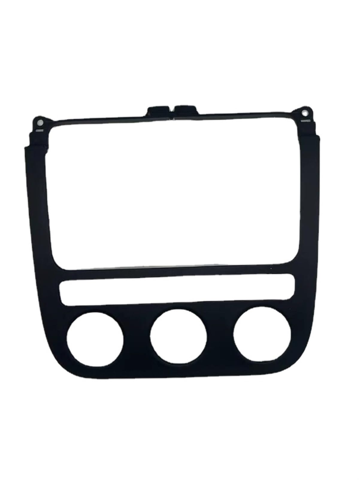 Car Radio Faceplate Frame Automatischer CD-Rahmen, Klimaschalter-Panel-Verkleidung, schwarze Radio-Verkleidung/passend for VW Je.tta 2005 2006 2007 2008 2009 2010 1KD 858 069 Car Radio Frame von PGAEVG