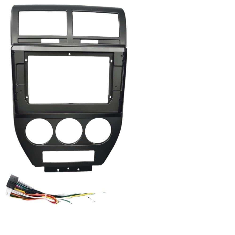 Car Radio Faceplate Frame Autoradio 10,1 Zoll 2Din Auto Audio Rahmen Radioblende GPS Navigation Blende/Passend for 2007-2010 DODGE CALIBER oder mit Canbus Box Car Radio Frame(A Canbus) von PGAEVG