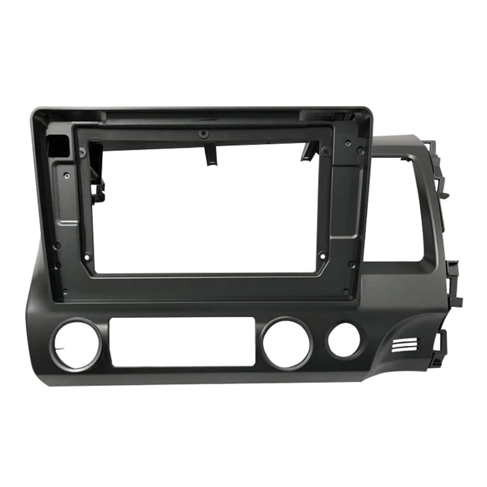 Car Radio Faceplate Frame Autoradio-Blendenrahmen-Adapter, 2Din, passend for Honda Civic 06–11, 10,1 Zoll großer Bildschirm, DVD-Player, Einbaurahmen-Kit Car Radio Frame(RHD,FRAME WITH CABLE) von PGAEVG