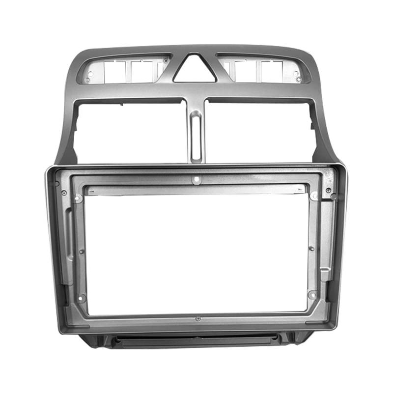 Car Radio Faceplate Frame Autorahmen-Audio-Anbauadapter, Armaturenbrett-Verkleidungskits, 9 Zoll, passend for Peugeot 307 307CC 2002–2013, 1-Din-Radio-Player Car Radio Frame(Only frame) von PGAEVG