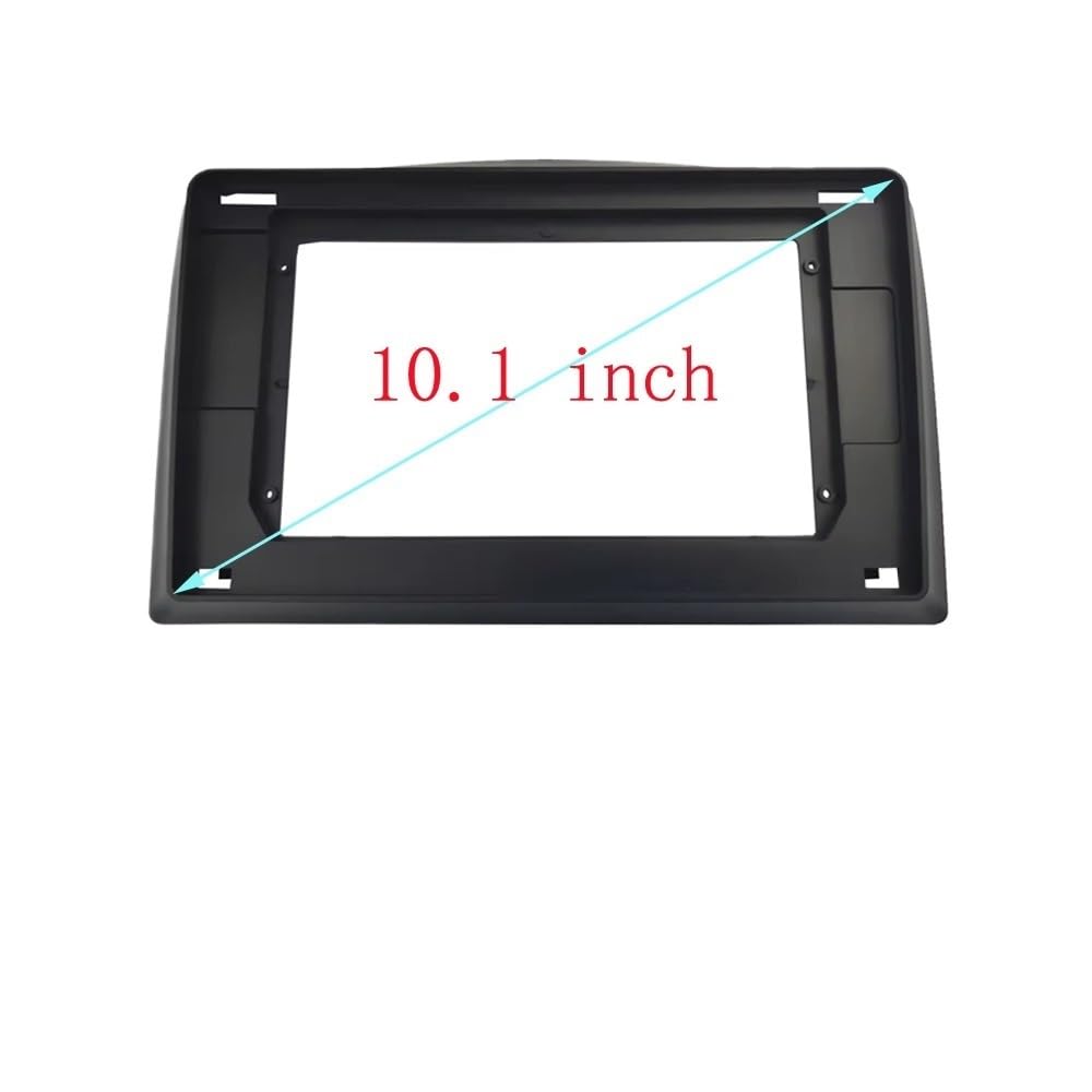 Car Radio Faceplate Frame Car Audio 10,1 Zoll großer Bildschirm DVD-Blendenrahmen-Adapter/passend for Mercedes-Benz Vito 2014–2021 2-Din-Armaturenbrett-Einbaurahmen-Set Car Radio Frame(Frame canbus) von PGAEVG