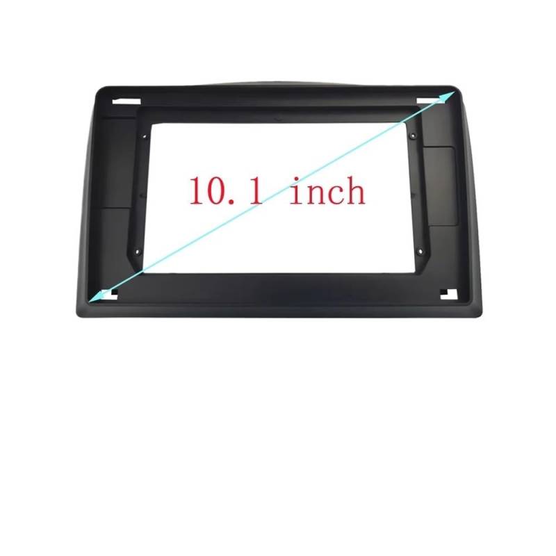 Car Radio Faceplate Frame Car Audio 10,1 Zoll großer Bildschirm DVD-Blendenrahmen-Adapter/passend for Mercedes-Benz Vito 2014–2021 2-Din-Armaturenbrett-Einbaurahmen-Set Car Radio Frame(Frame canbus) von PGAEVG