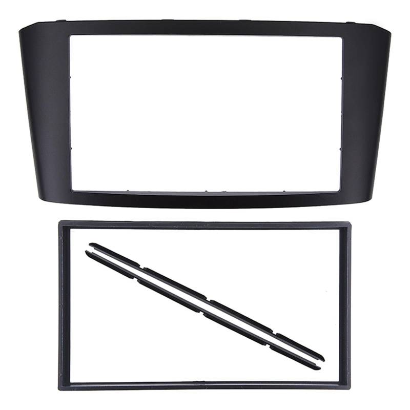 Car Radio Faceplate Frame Doppel-2-Din-Auto-DVD-Player-Rahmen/Fit for Toyota Avensis 2003-2008 Radio Audio Stereo Facia GPS Navigation Rahmen Adapter Blende Car Radio Frame von PGAEVG